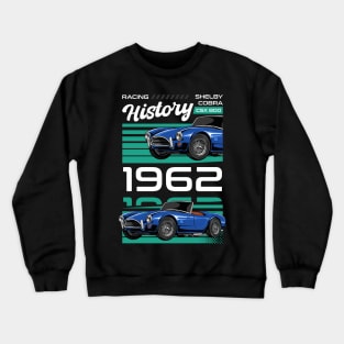 Vintage Cobra Car Crewneck Sweatshirt